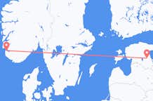 Flights from Stavanger to Tartu