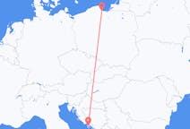 Flights from Brač, Croatia to Gdańsk, Poland