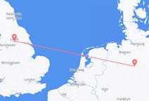 Vluchten van Leeds, Engeland naar Hannover, Duitsland