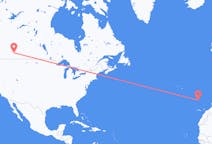 Flyg från Calgary, Kanada till Funchal, Portugal