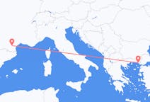 Flyreiser fra Carcassonne, Frankrike til Alexandroupolis, Hellas