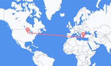 Flyrejser fra La Crosse, USA til Santorini, Grækenland