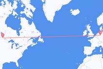 캐나다 위니펙에서 출발해 독일 파더본에게(으)로 가는 항공편