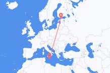 Flyreiser fra Malta, til Tallinn