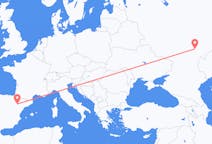 Flights from Saratov, Russia to Zaragoza, Spain