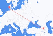 Flyreiser fra Jerevan, Armenia til Westerland, Tyskland