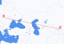Flyreiser fra Andizjan, Usbekistan til Satu Mare, Romania