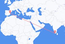 Flights from Thiruvananthapuram, India to Valencia, Spain