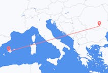 Flights from Palma de Mallorca, Spain to Bucharest, Romania