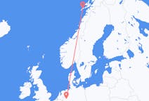 出发地 挪威莱克内斯目的地 德国多特蒙德的航班