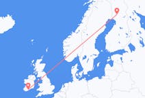 Flyreiser fra Rovaniemi, Finland til Kork, Irland