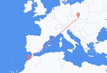 Flyreiser fra Casablanca, Marokko til Ostrava, Tsjekkia