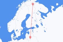 Flyreiser fra Ivalo, Finland til Vilnius, Litauen