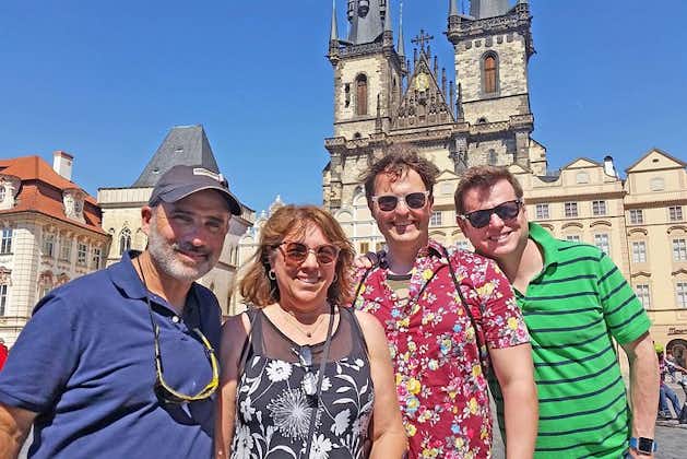 Visite à pied en petit groupe de la vieille ville de Prague et du quartier juif