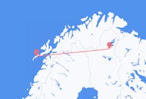 Flights from Leknes, Norway to Ivalo, Finland