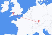 Flyreiser fra Memmingen, Tyskland til Exeter, England