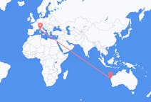 Flights from Carnarvon, Australia to Bastia, France