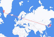 Flights from Tokyo, Japan to Aasiaat, Greenland