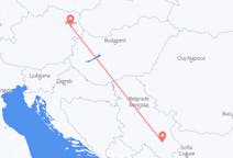 Vuelos de Niš, Serbia a Viena, Austria