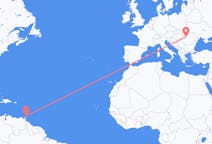 Flyrejser fra Tobago, Trinidad og Tobago til Cluj-Napoca, Rumænien