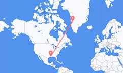 Loty z Lafayette, Stany Zjednoczone do Ilulissatu, Grenlandia
