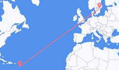 Voli dalla Parrocchia San Giuseppe, Dominica to Norrköping, Svezia