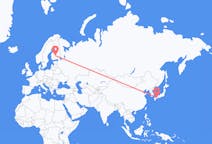Flyg från Matsuyama, Japan till Jyväskylä, Finland