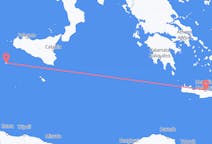 Flights from Pantelleria, Italy to Heraklion, Greece