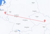 Flyrejser fra Brno, Tjekkiet til Liège, Belgien