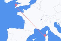 Flights from Newquay, England to Alghero, Italy