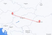 Flyg från Cluj-Napoca, Rumänien till Wien, Österrike
