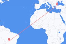 Flyrejser fra Barra do Garças, Brasilien til Istanbul, Tyrkiet