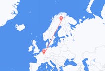 Voli da Lussemburgo, Lussemburgo a Kittila, Finlandia