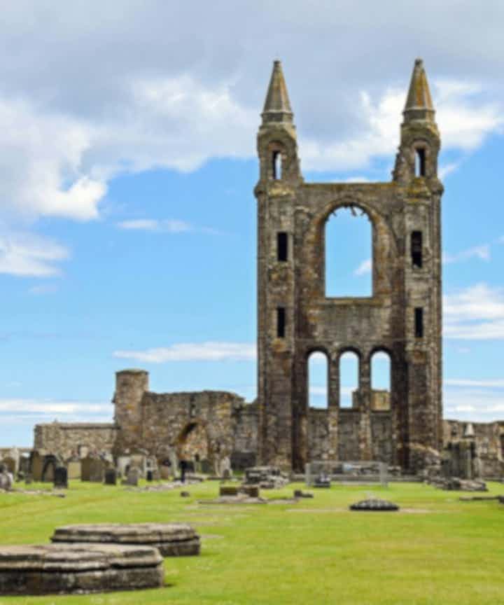 Historical tours in St. Andrews, Scotland