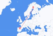 Flights from Madrid, Spain to Kemi, Finland
