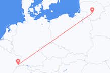 Flights from Basel to Kaunas