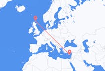 Flights from Kirkwall, Scotland to Larnaca, Cyprus