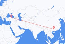 Flyg från Liuzhou, Kina till Samsun, Turkiet