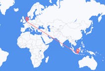 Flyg från Surabaya, Indonesien till Rotterdam, Nederländerna