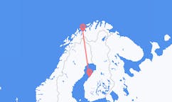 Voli from Sørkjosen, Norvegia to Kokkola, Finlandia