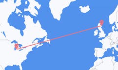 Flights from Kalamazoo to Aberdeen