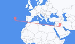 Flights from Rafha, Saudi Arabia to Ponta Delgada, Portugal
