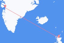 Flyreiser fra Ilulissat, til Inverness