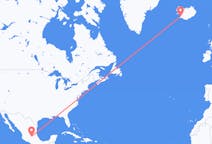 Flights from Santiago de Querétaro to Reykjavík