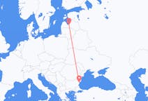 Flights from Varna, Bulgaria to Riga, Latvia