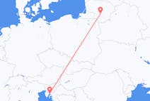 Flyg från Kaunas, Litauen till Rijeka, Kroatien