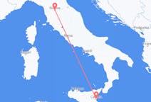 Flüge von Florenz, Italien nach Catania, Italien