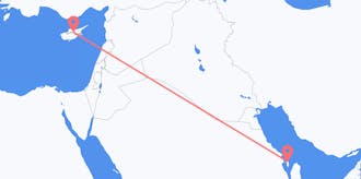 出发地 巴林目的地 塞浦路斯的航班