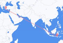 Flights from Labuan Bajo, Indonesia to Dalaman, Turkey