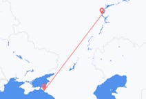 Flyg från Uljanovsk till Anapa